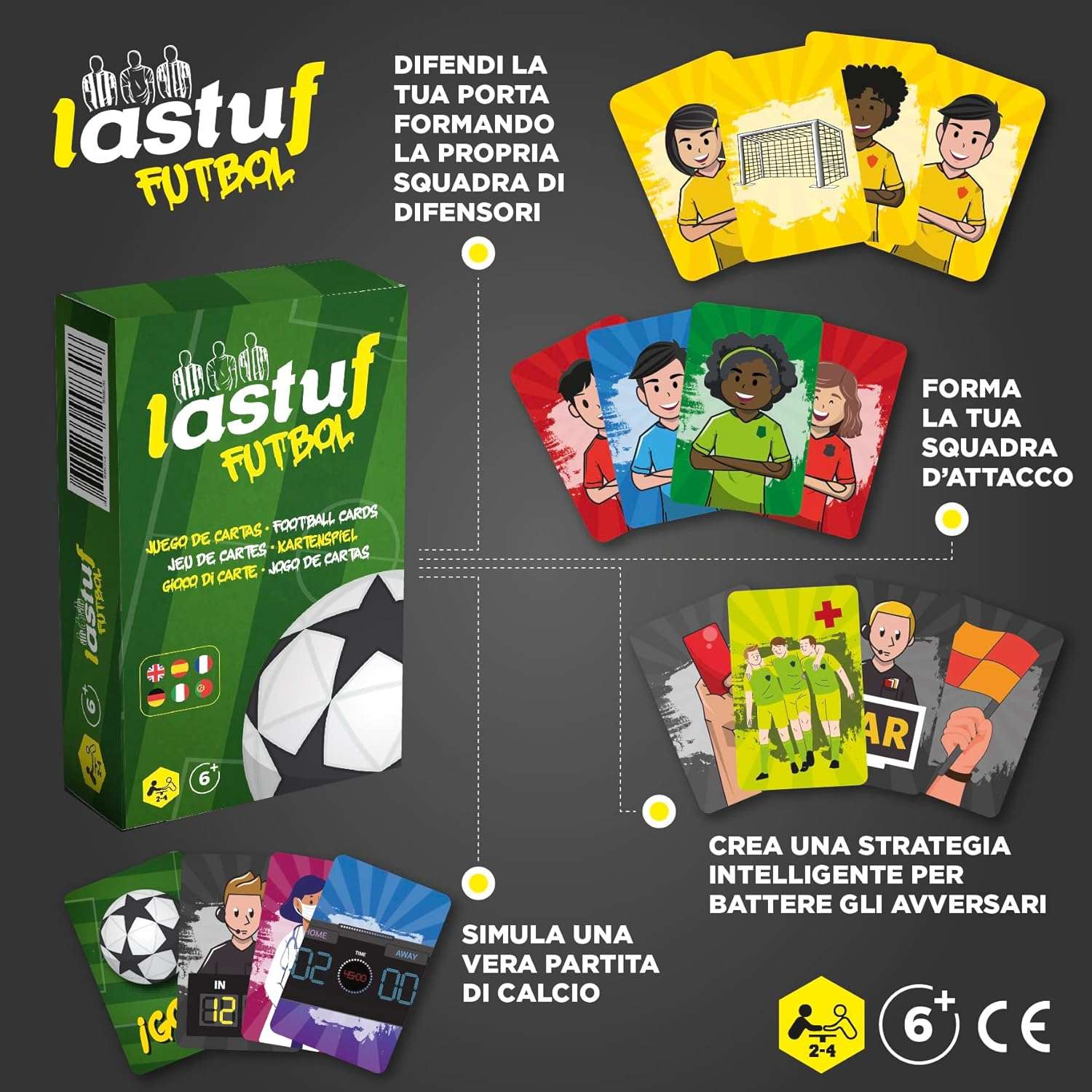 Lastuf Futbol gioco di carte