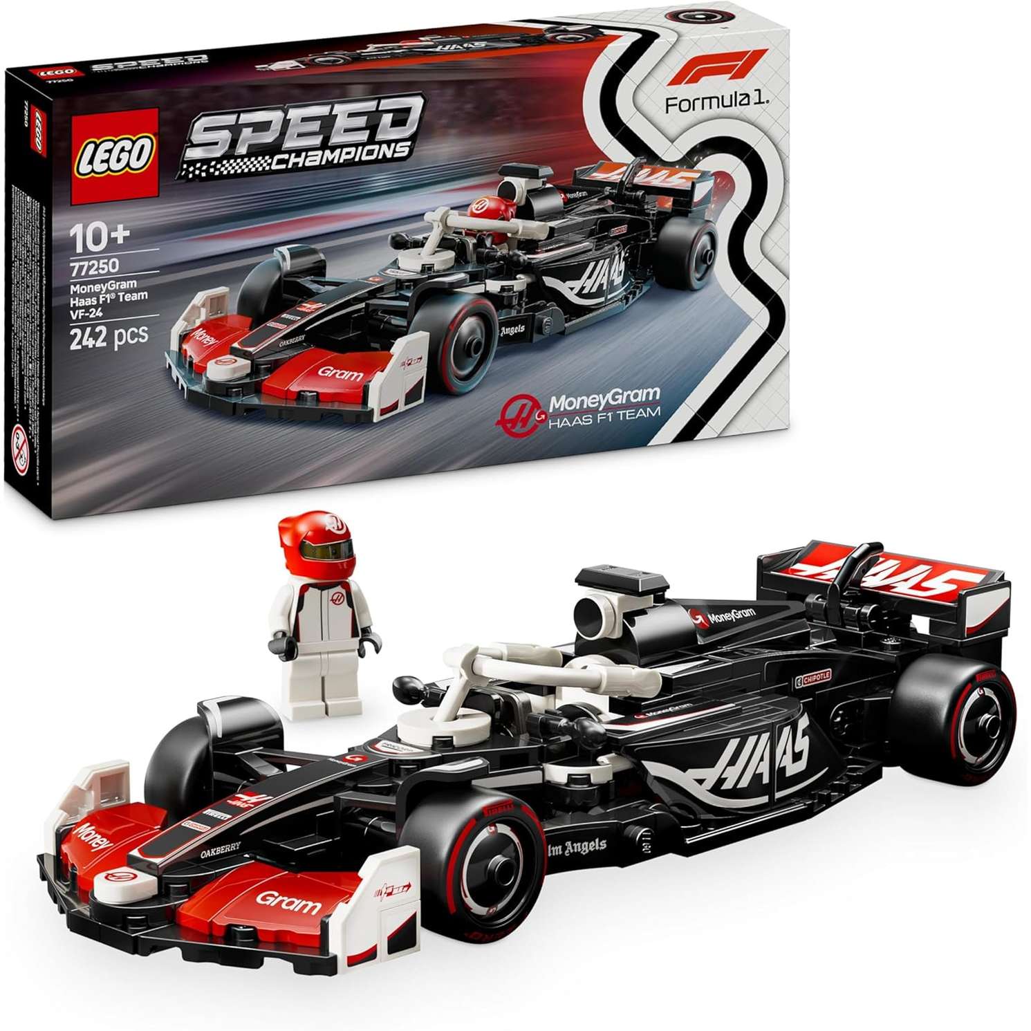 77250 Lego Speed Auto da Corsa MoneyGram Haas F1 - immagine 2