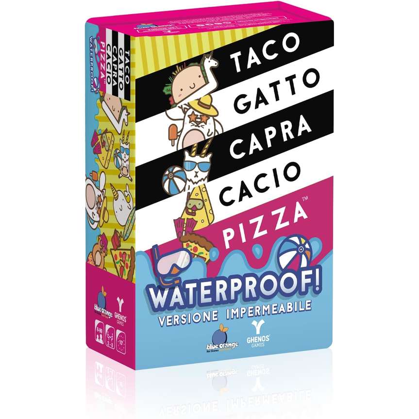 Taco Gatto Capra Cacio Pizza Waterproof - immagine 2