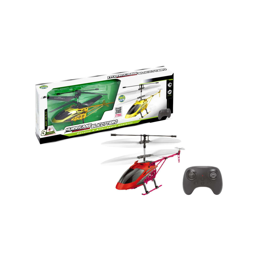 Elicottero Hurricane 35cm R/C con Stabilizzatore