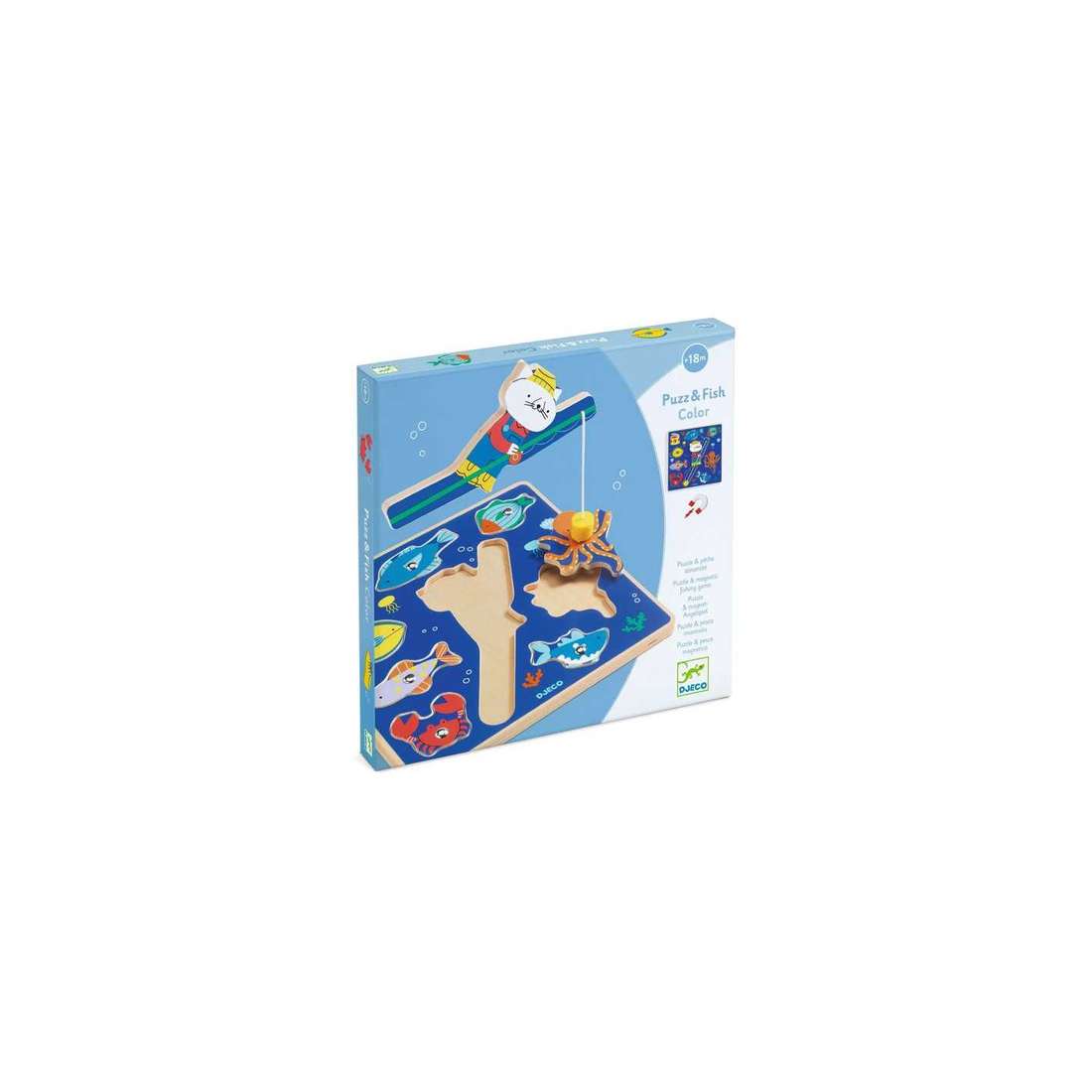 Djeco Puzzle Puzz e Fish Color