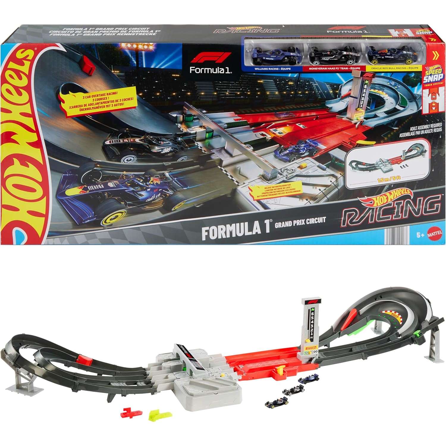 Hot Wheels Racing F1 Super Gran Premio Formula 1 - immagine 2