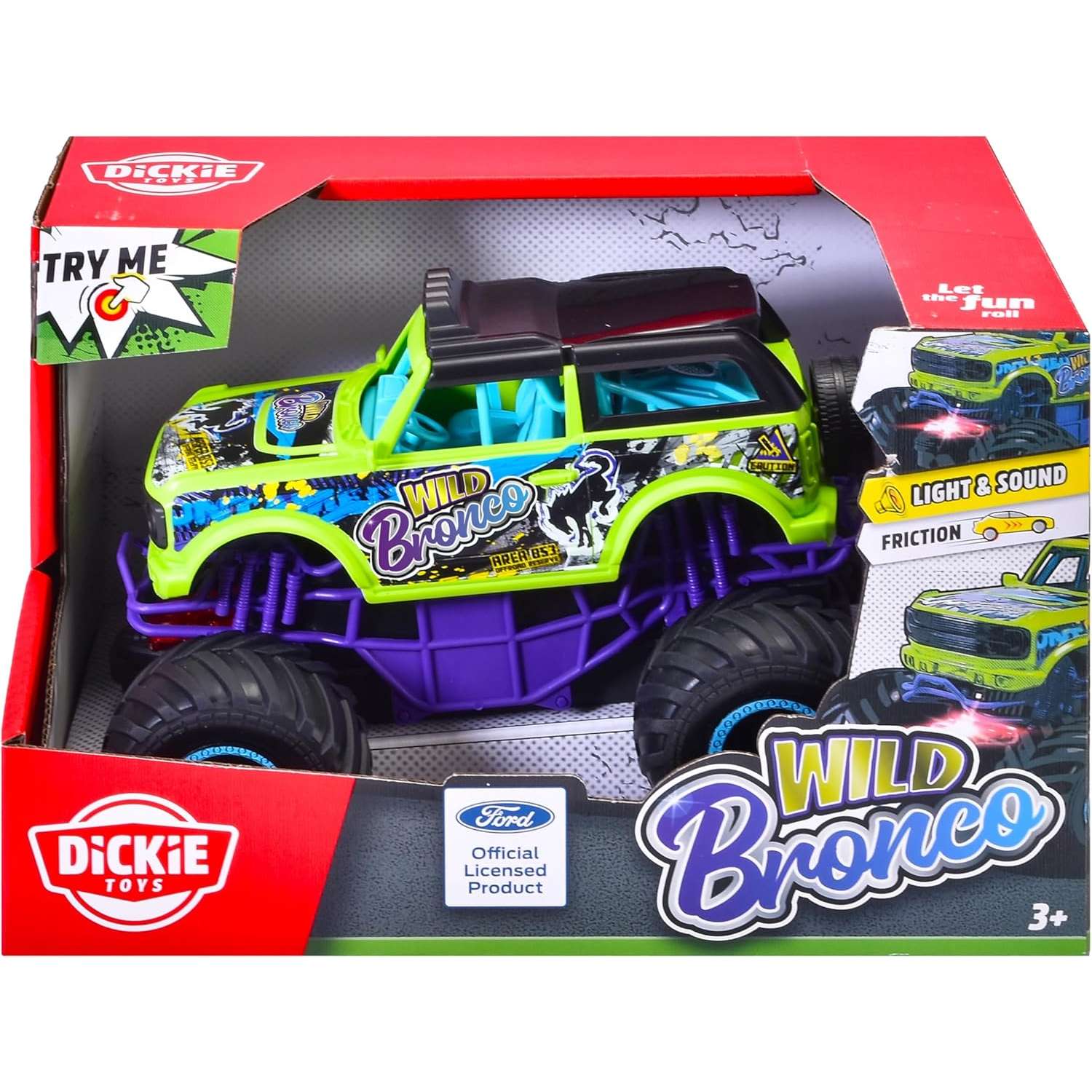 Monster truck Ford SUV con luce e suono - Dickie. - immagine 2