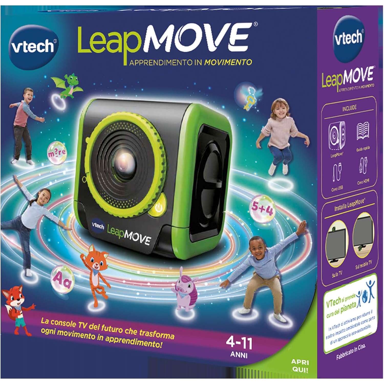 VTech LeapMove, Console TV Interattiva per Bambini - immagine 3