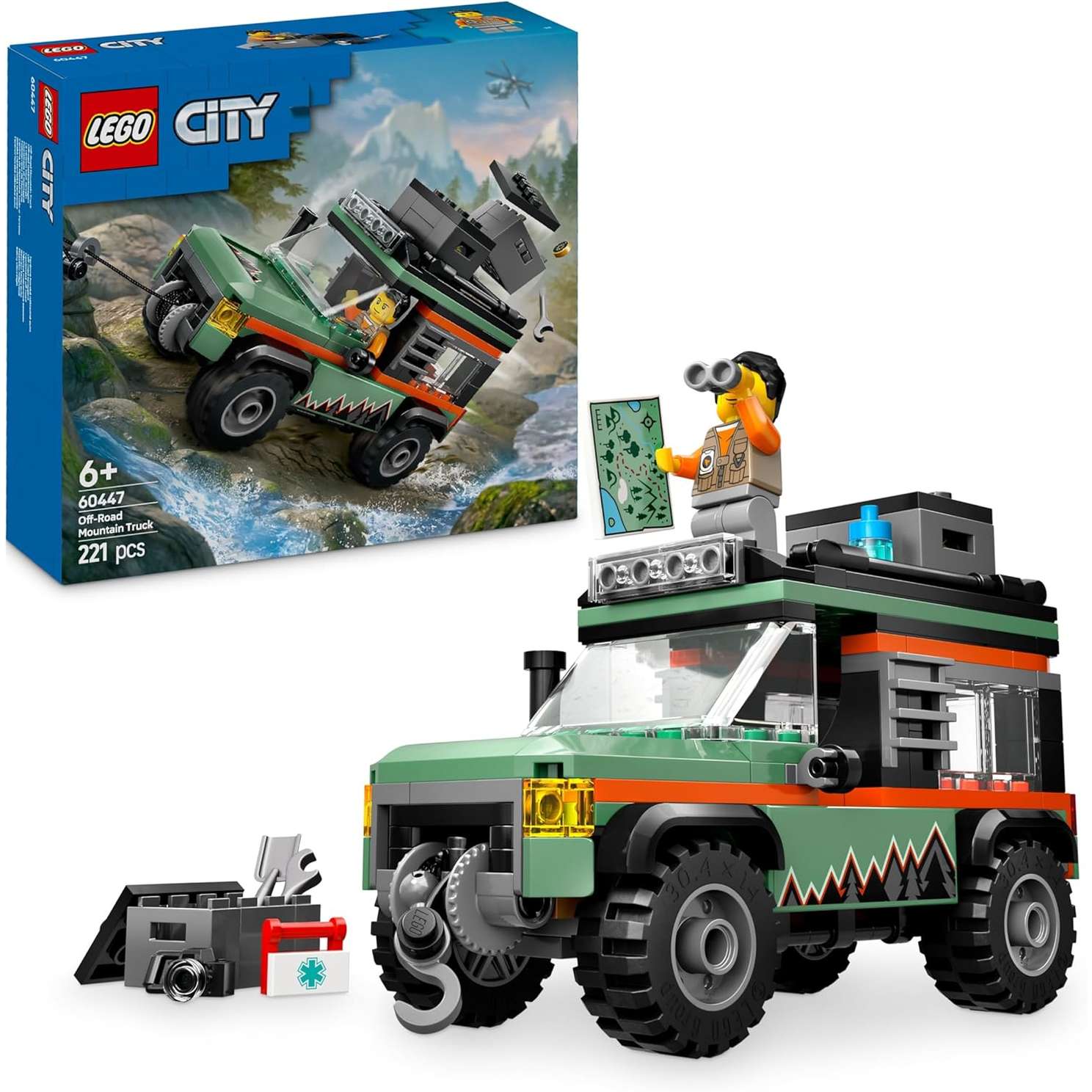 60447 Lego City Fuoristrada di Montagna 4x4. - immagine 2