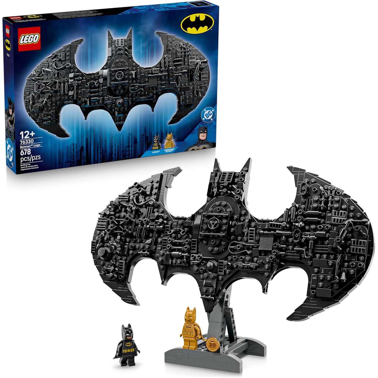 76330 Lego DC Logo di Batman.