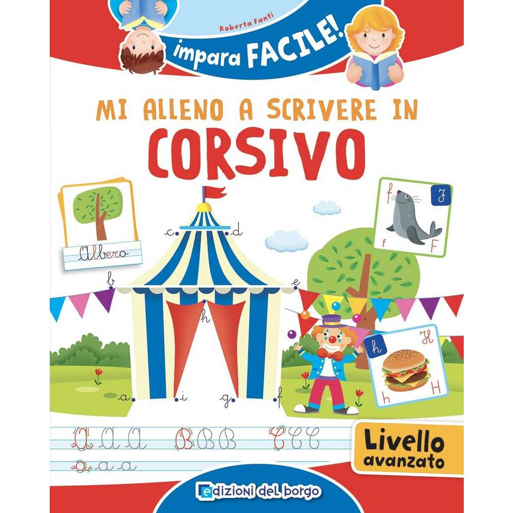 Mi alleno a scrivere in corsivo