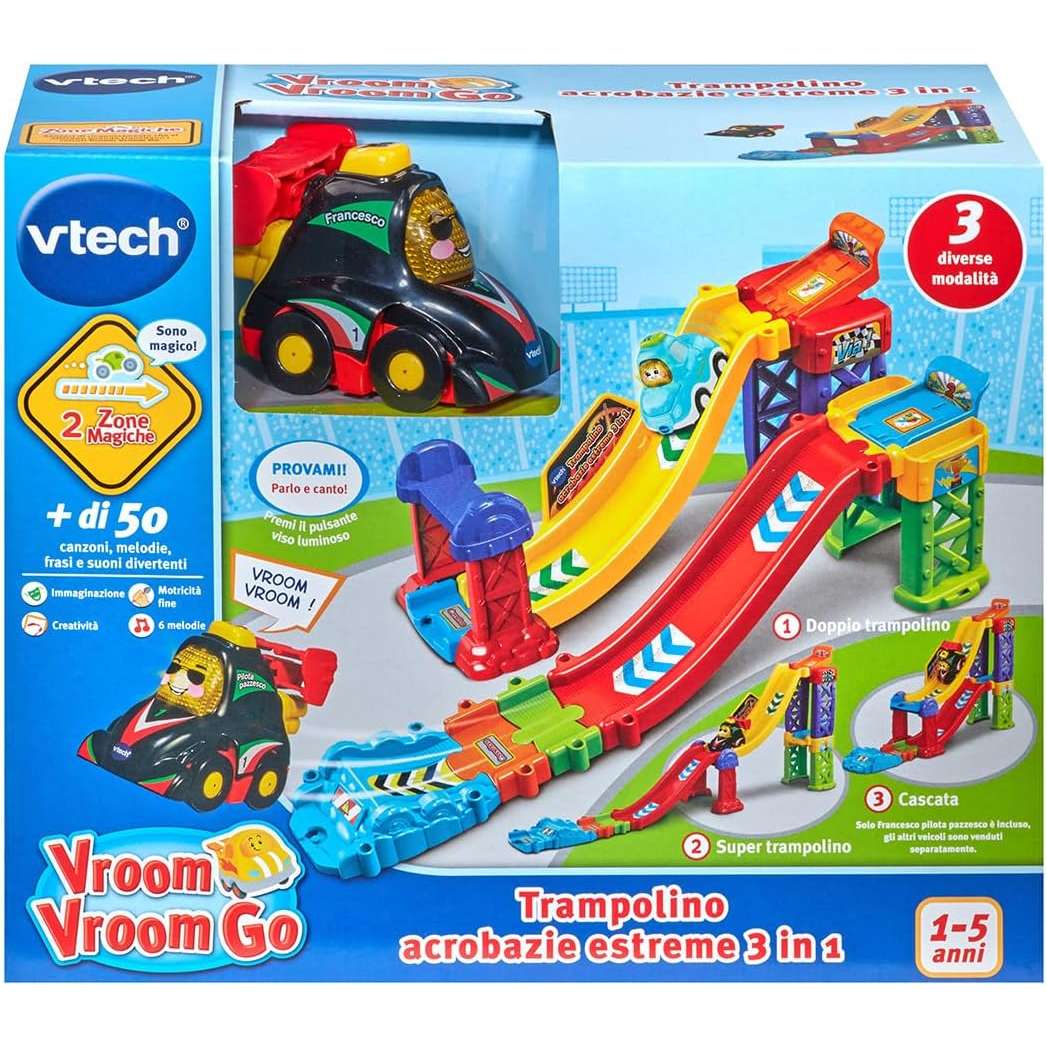 VTech Vroom Vroom Go Trampolino