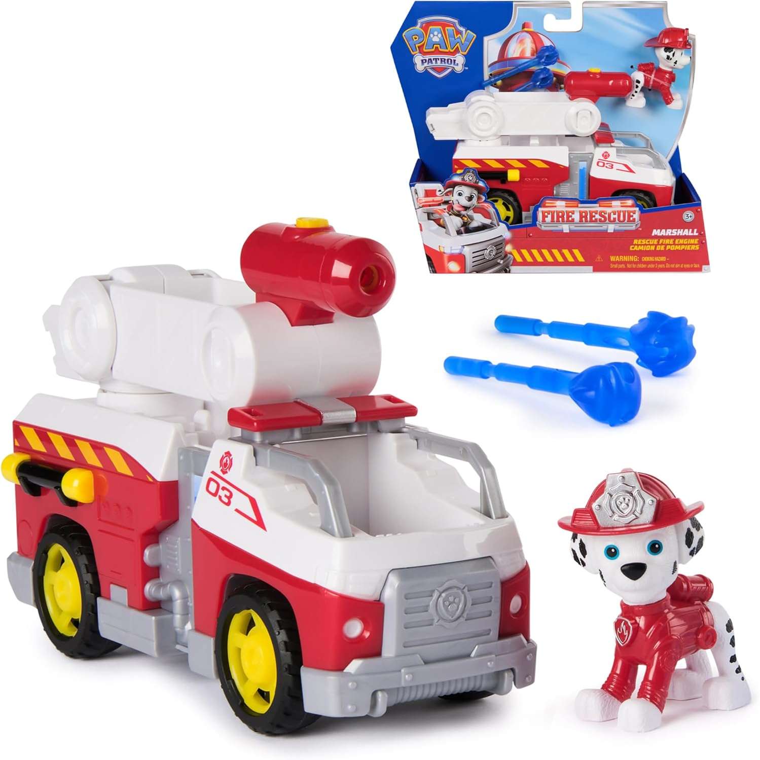Paw Patrol Fire Rescue Camion dei Pompieri Marshal