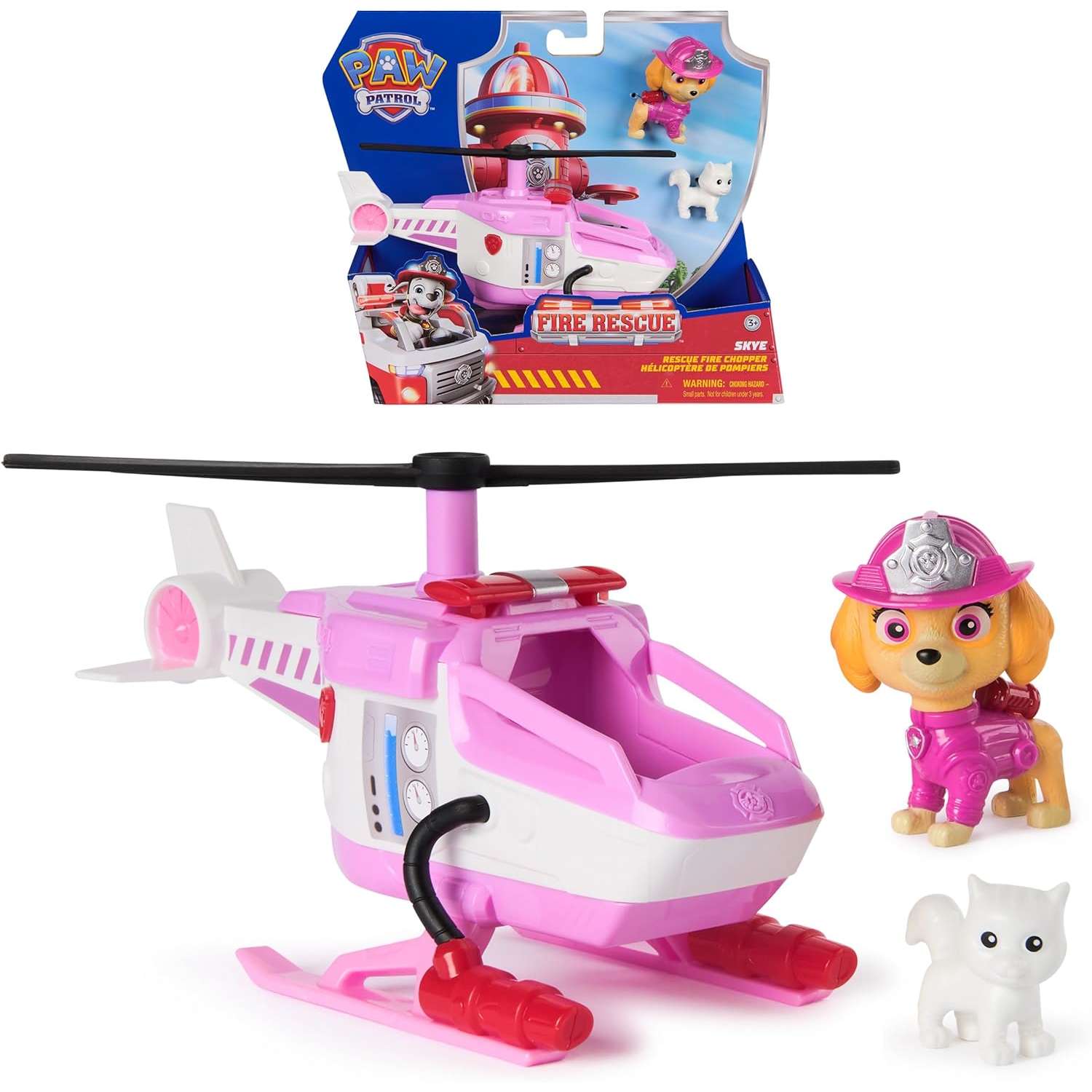 Paw Patrol Fire Rescue Elicottero Antincendio Skye