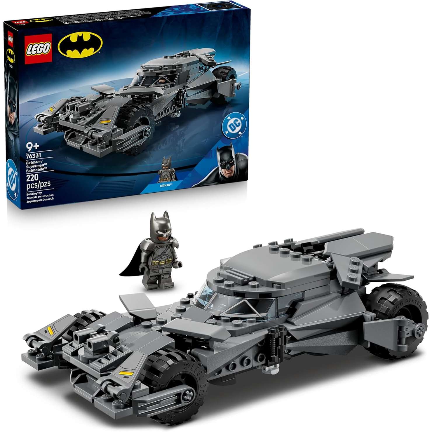 76331 Lego DC Batman v Superman Batmobile. - immagine 2