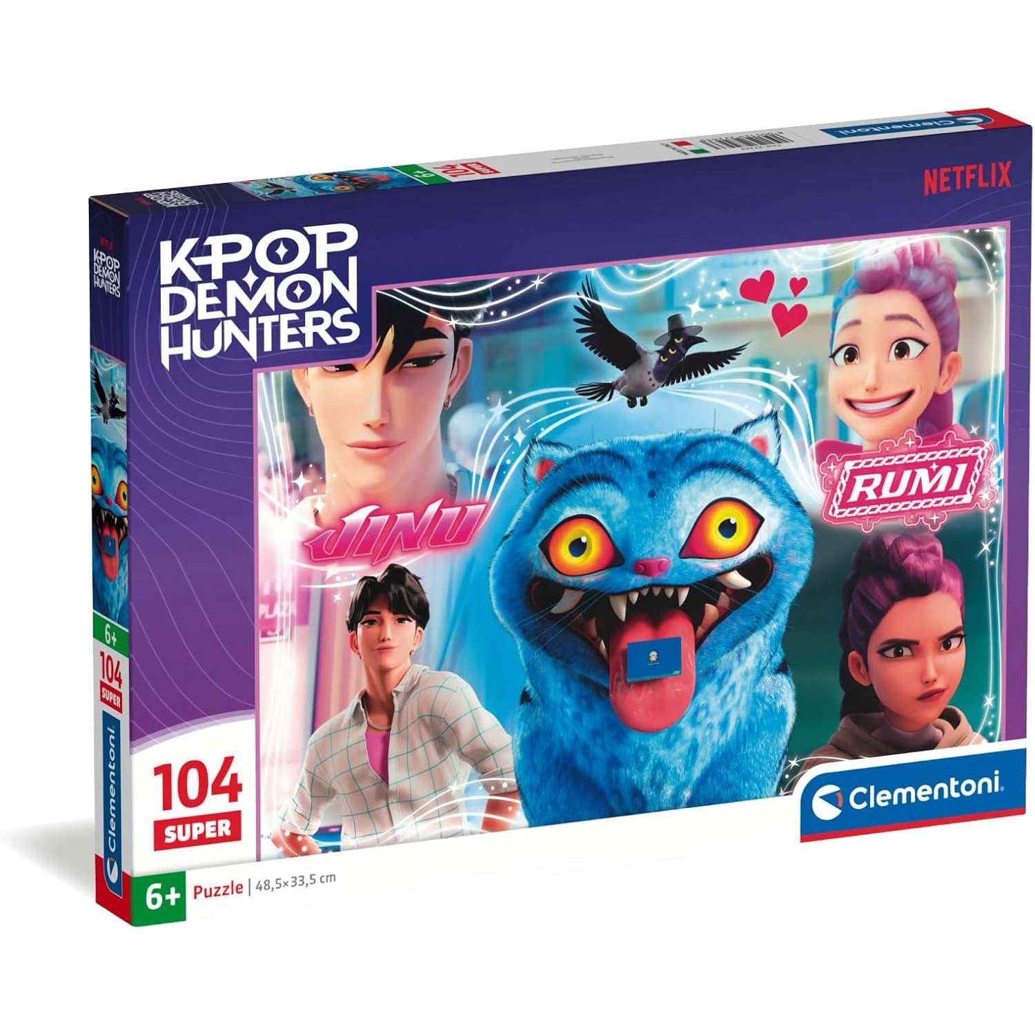 Clementoni Puzzle K-POP Demon Hunters 104 pezzi