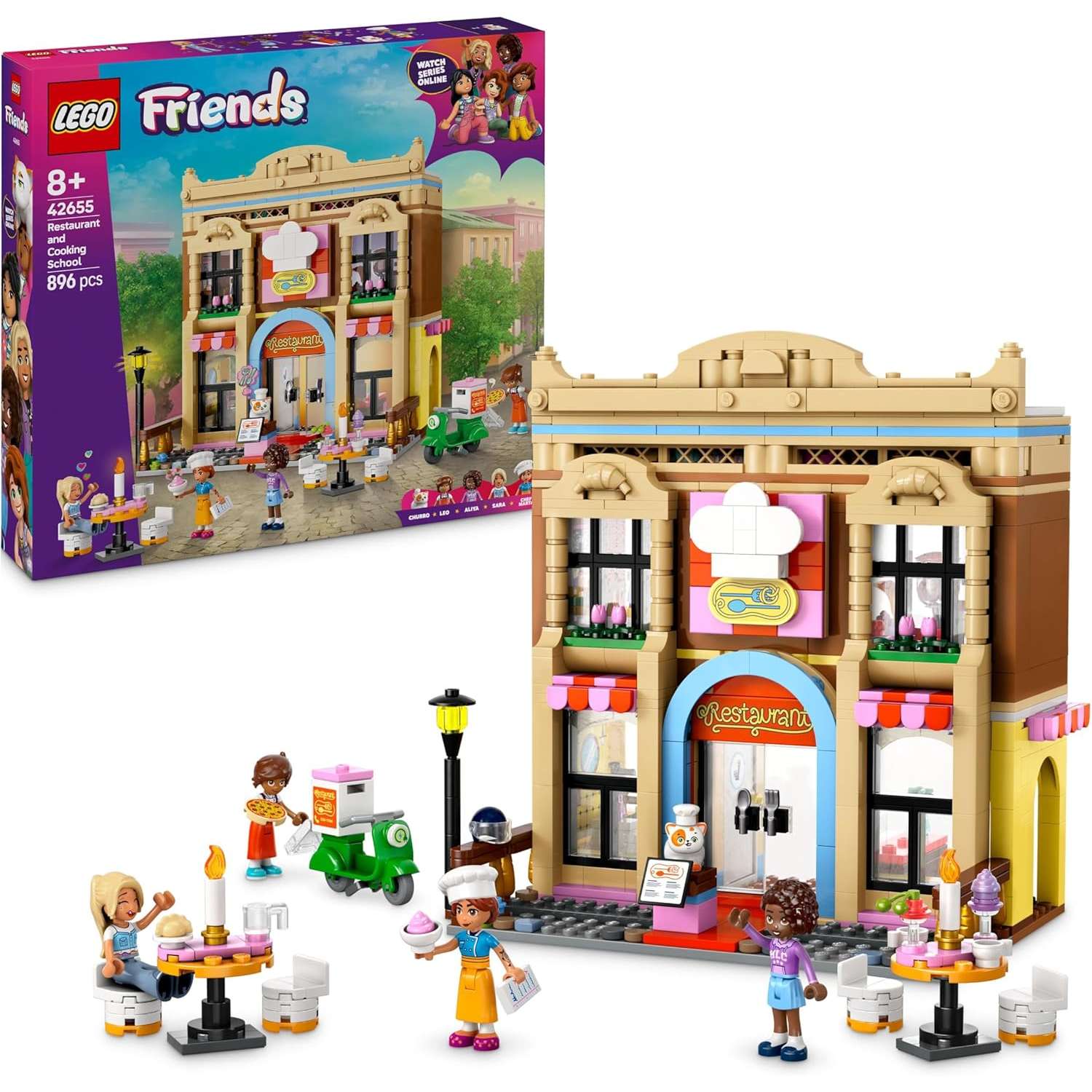 42655 Lego Friends Ristorante e Scuola di Cucina. - immagine 2