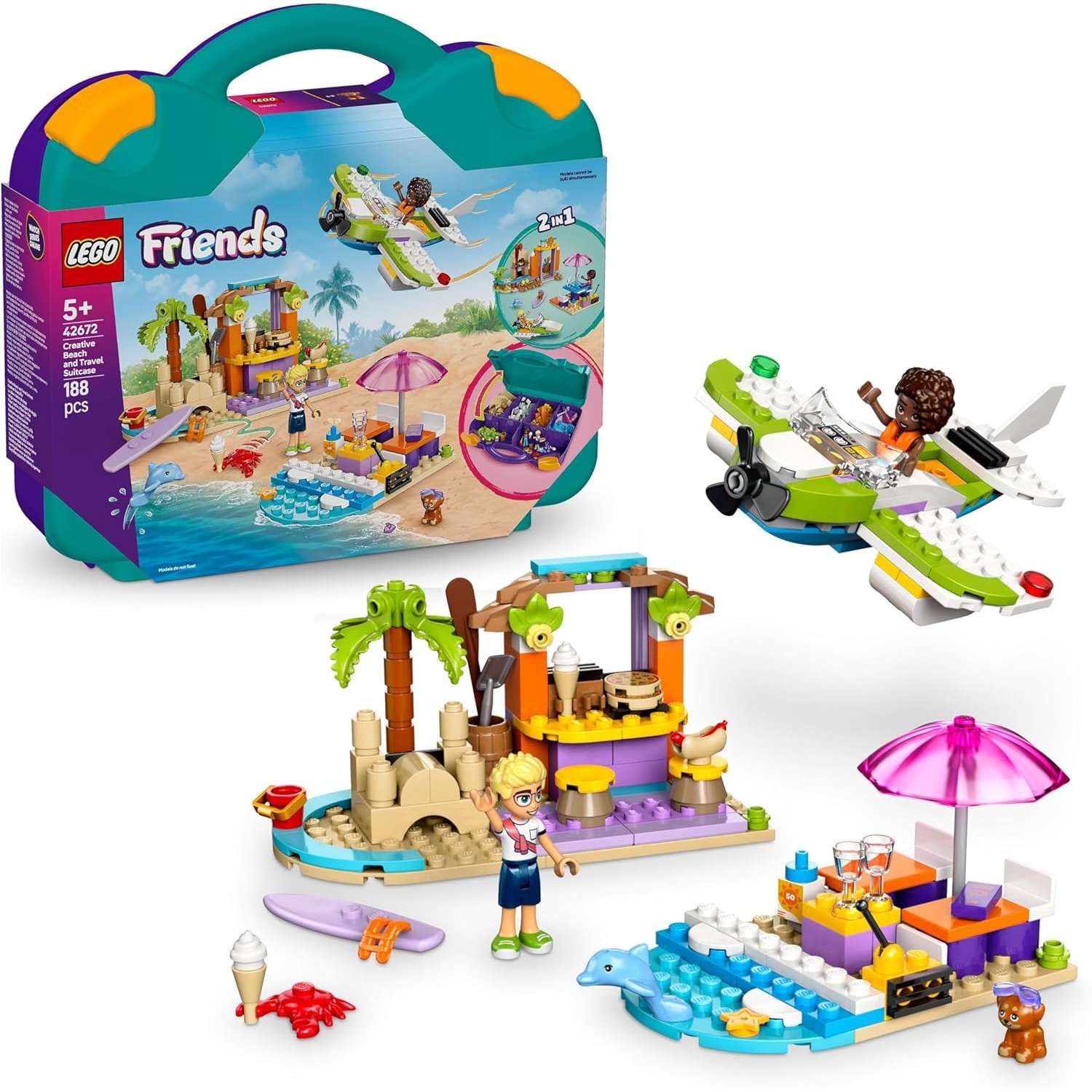 42672 Lego Friends Valigia Creativa. - immagine 2