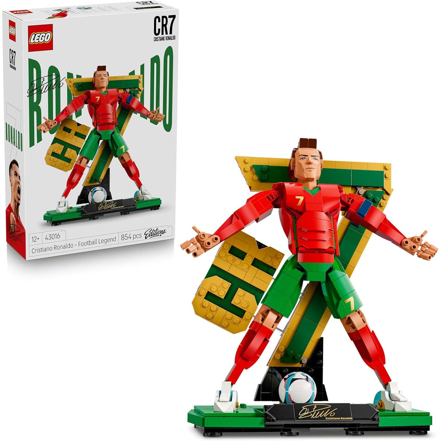 43016 LEGO Editions Cristiano Ronaldo Leggenda del - immagine 2