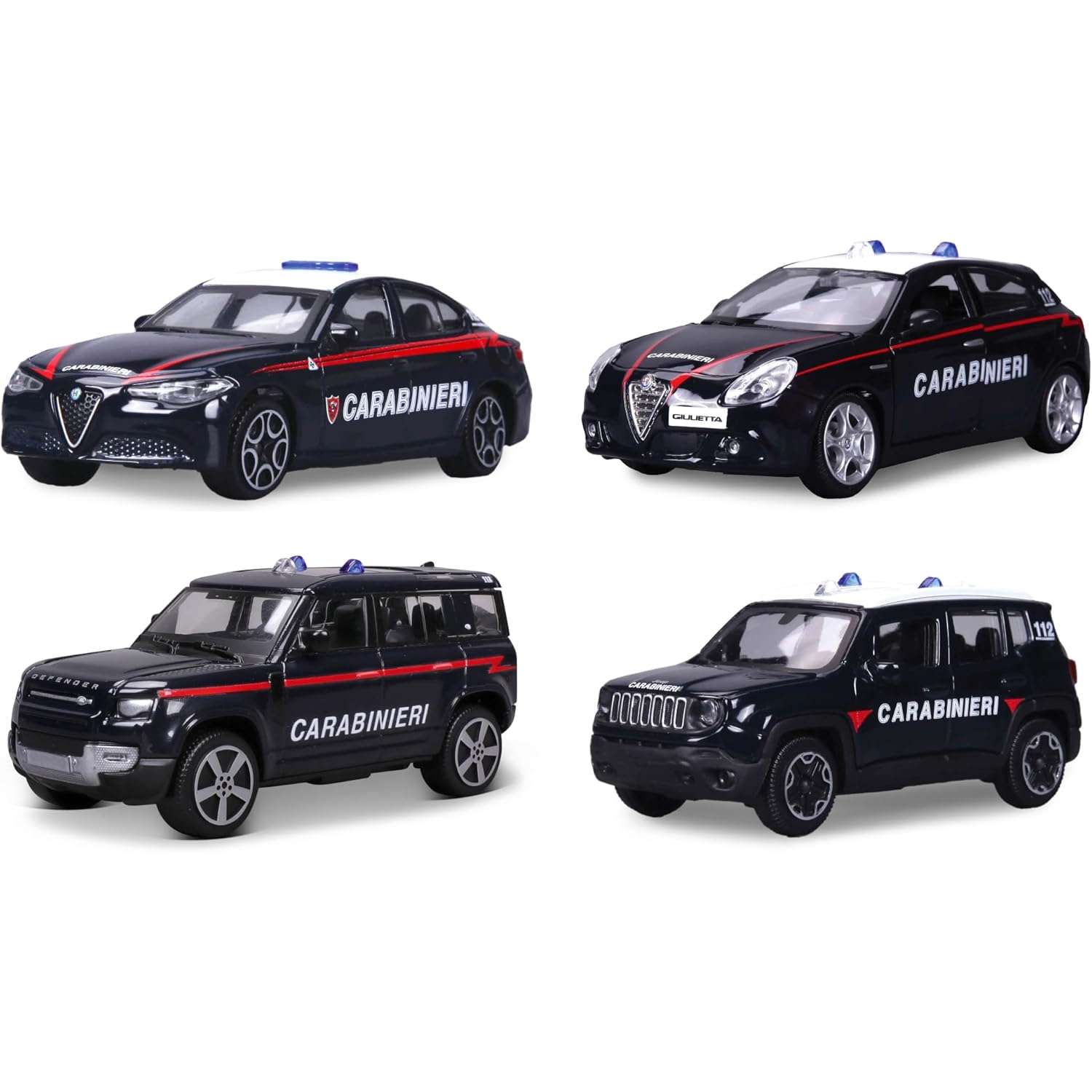 Burago Auto Carabinieri Modellino Realistico