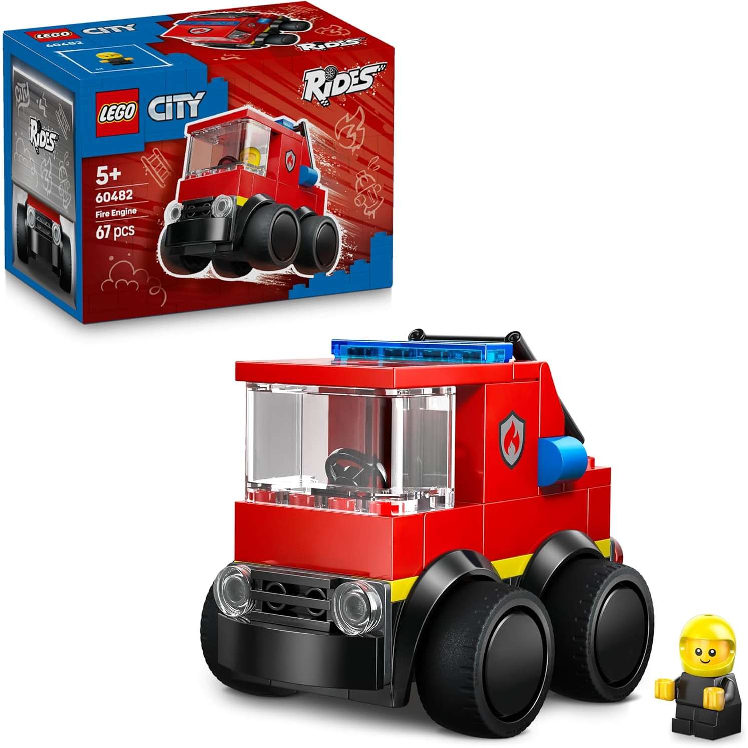 60482 Lego City Veicoli Mini Camion Autopompa. - immagine 2