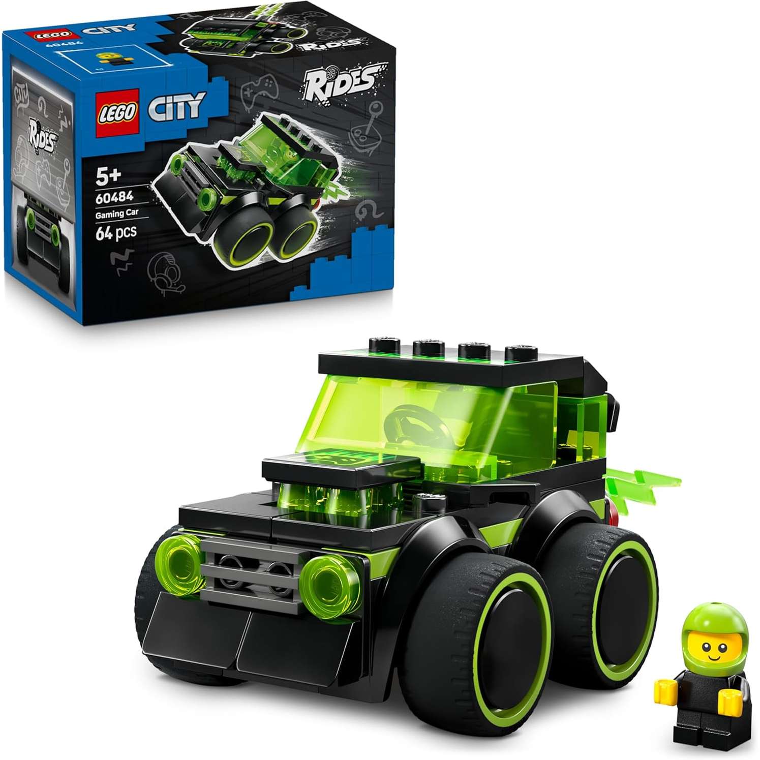 60484 Lego City Auto da Corsa Novità 2026. - immagine 2
