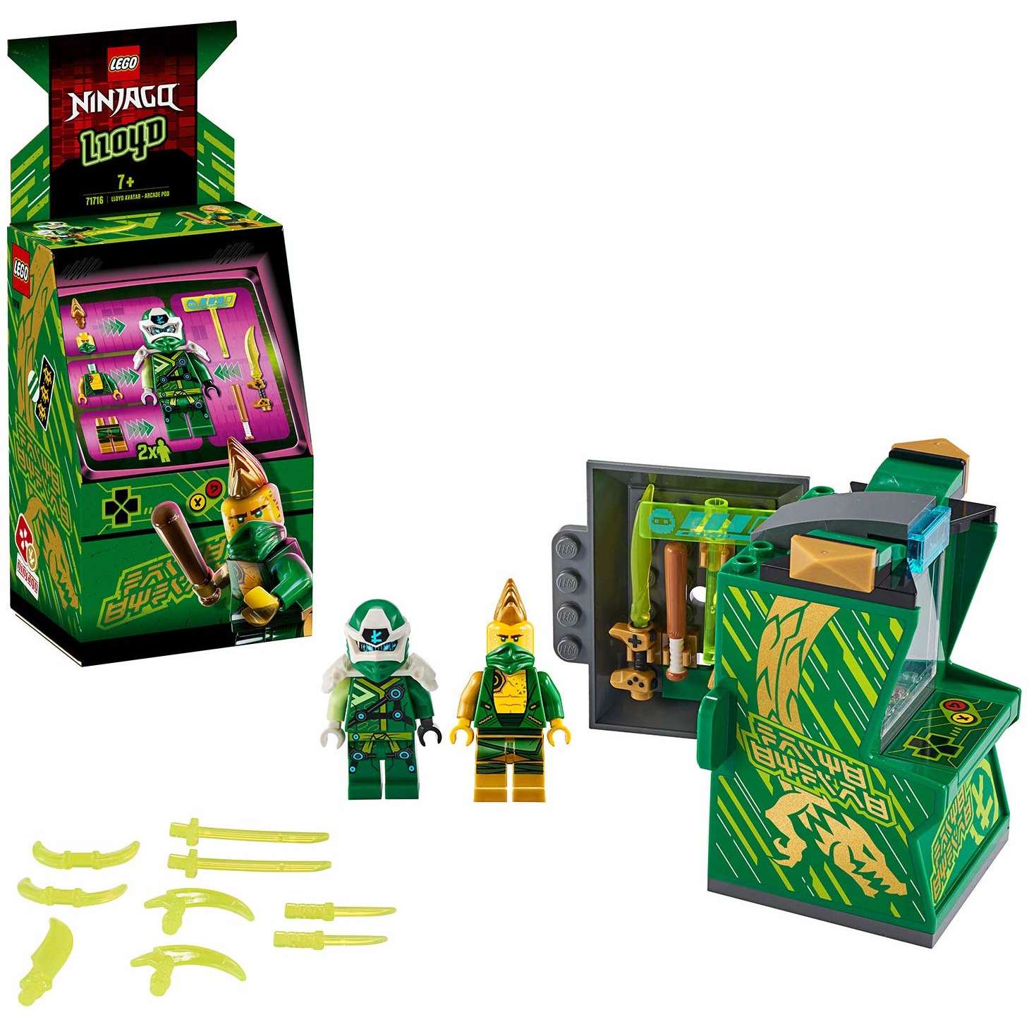71716 Lego Ninjago - Avatar di Lloyd- Pod Sala Gio