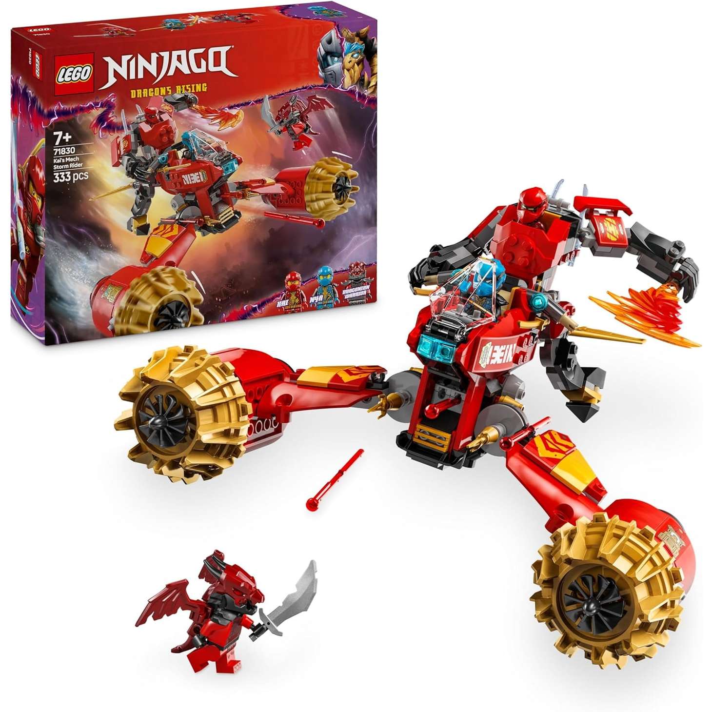 71830 Lego Ninjago Mech Storm Rider di Kai. - immagine 2
