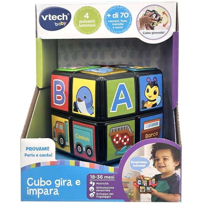 Vtech Cubo gira e impara - immagine 2