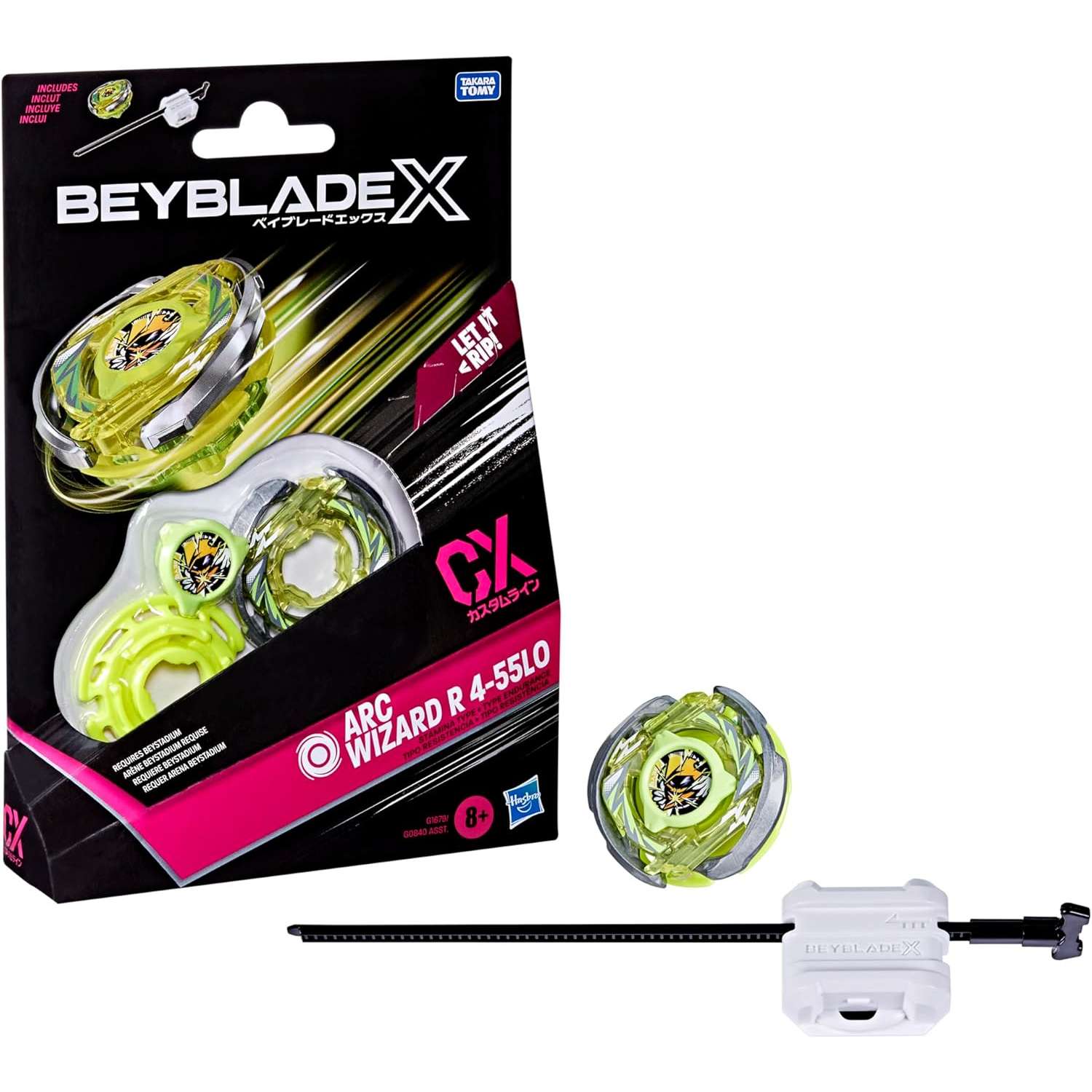 Beyblade X Starter Pack Arc Wizard R 4-55LO CX