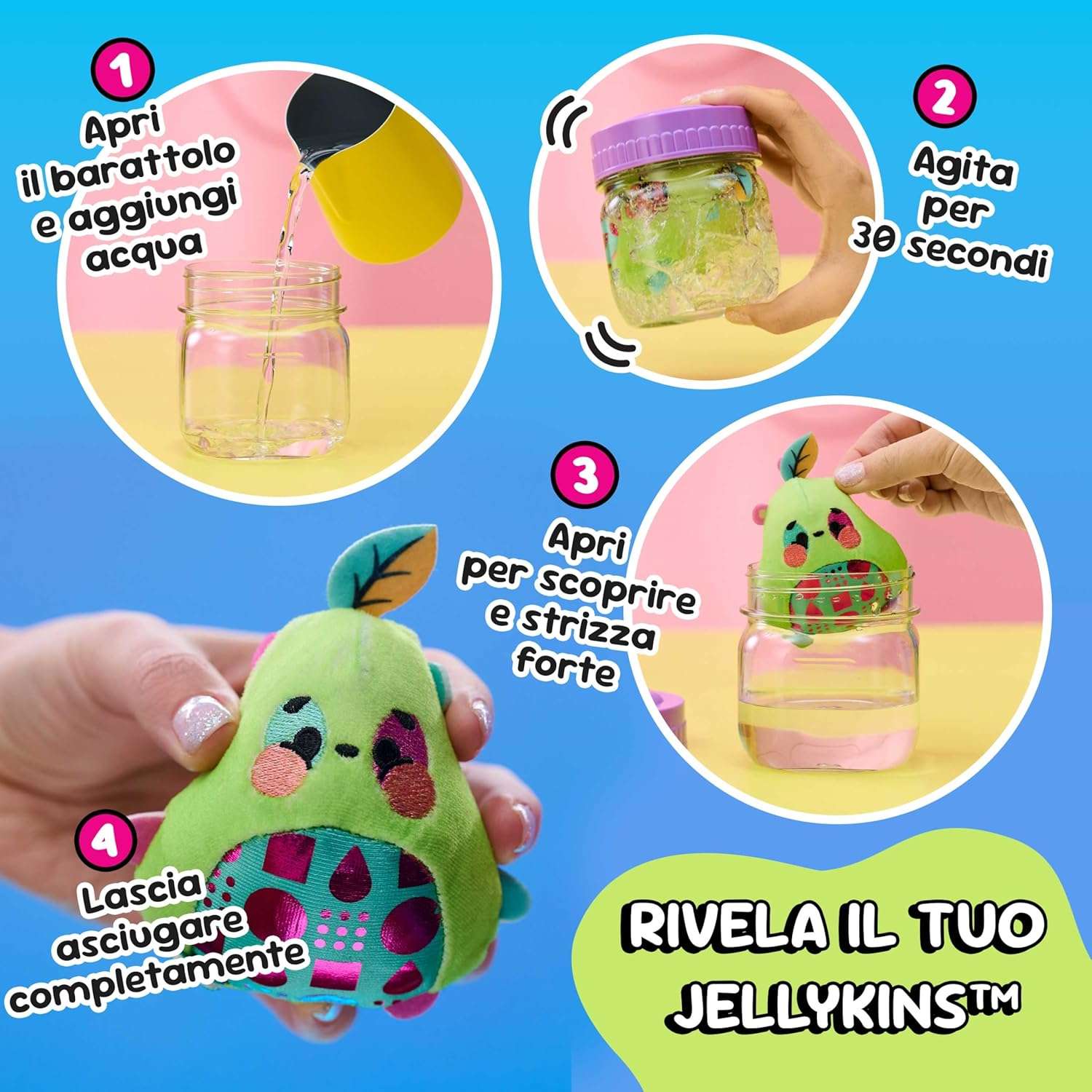 Magic Jellykins Peluche a Sorpresa