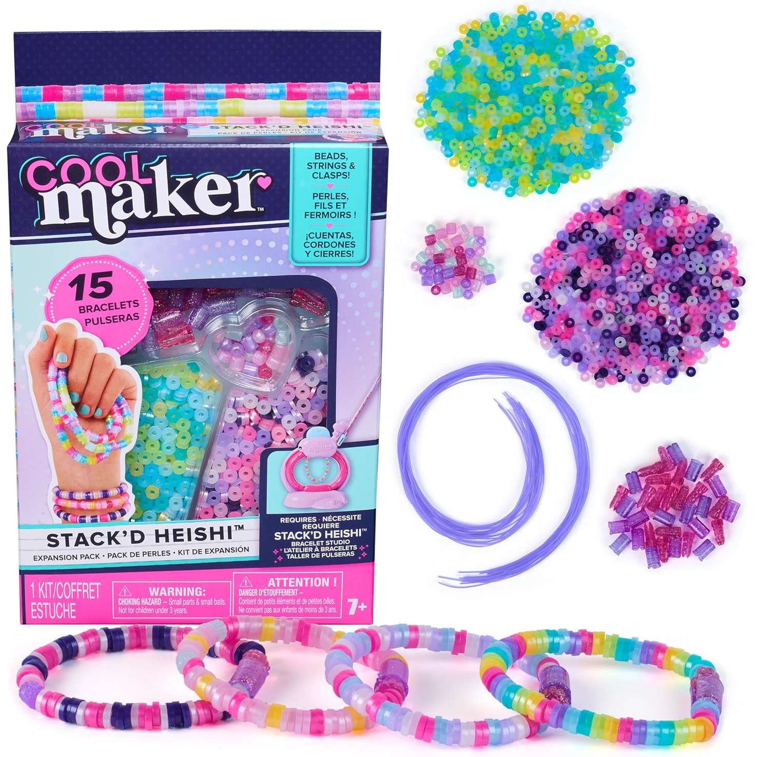 Cool Maker Ricarica Perline Stack d Heishi