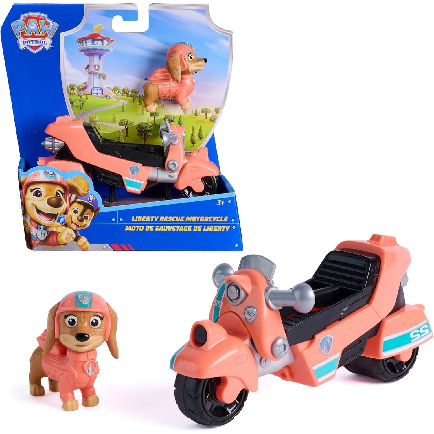Paw Patrol Liberty Rscue Motorcycle