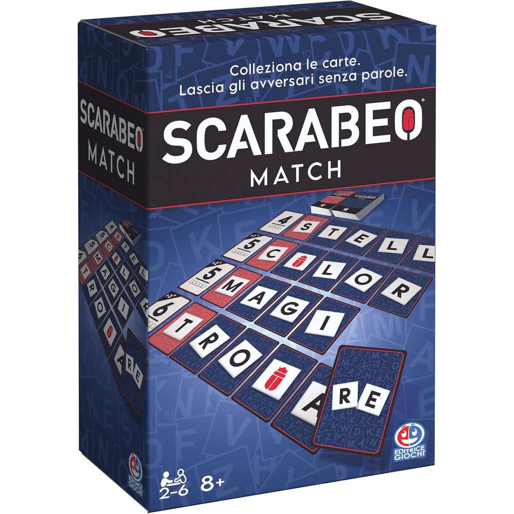 Gioco di Carte di Parole Veloce Scarabeo