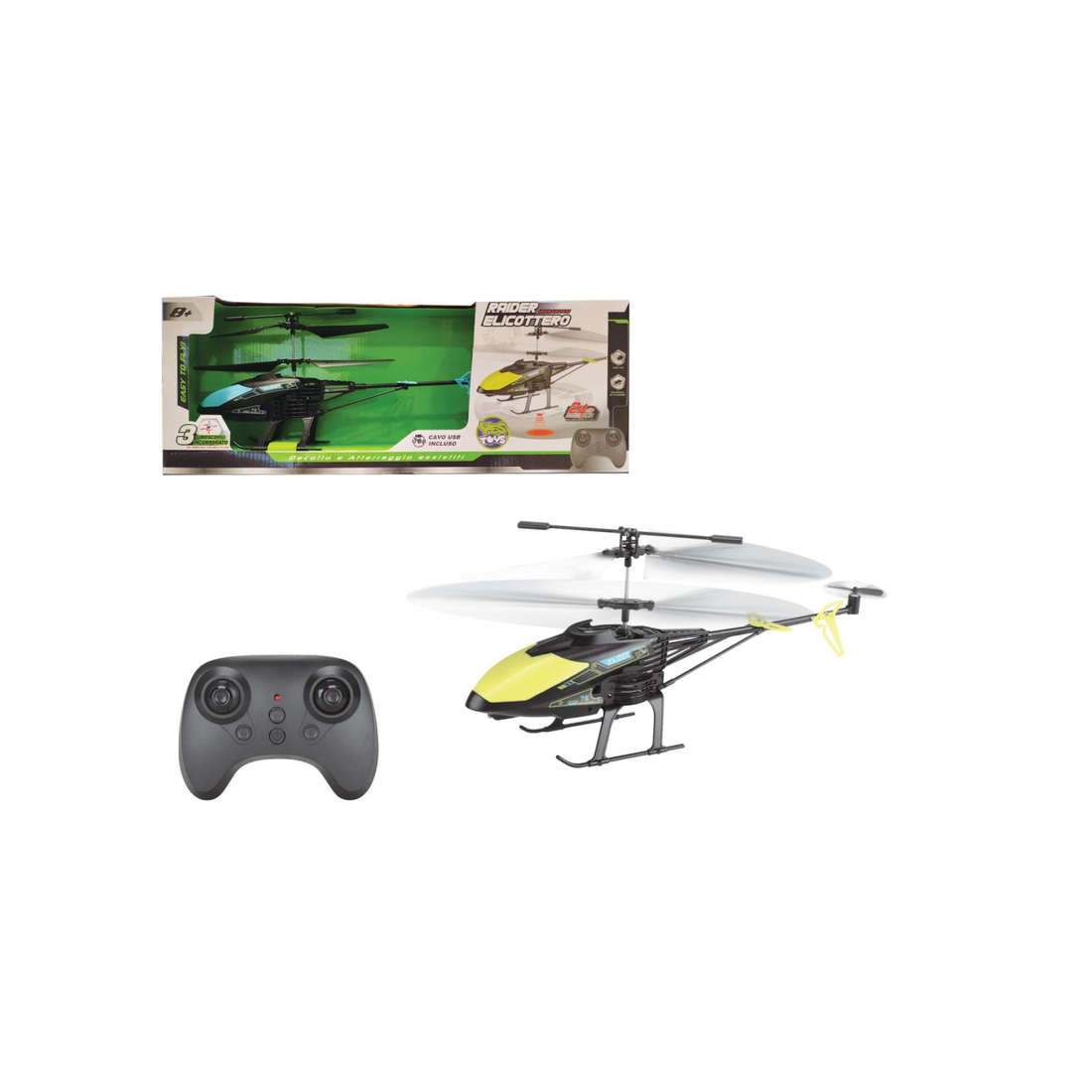 Elicottero Raider Radiocomandato 28 cm - immagine 2
