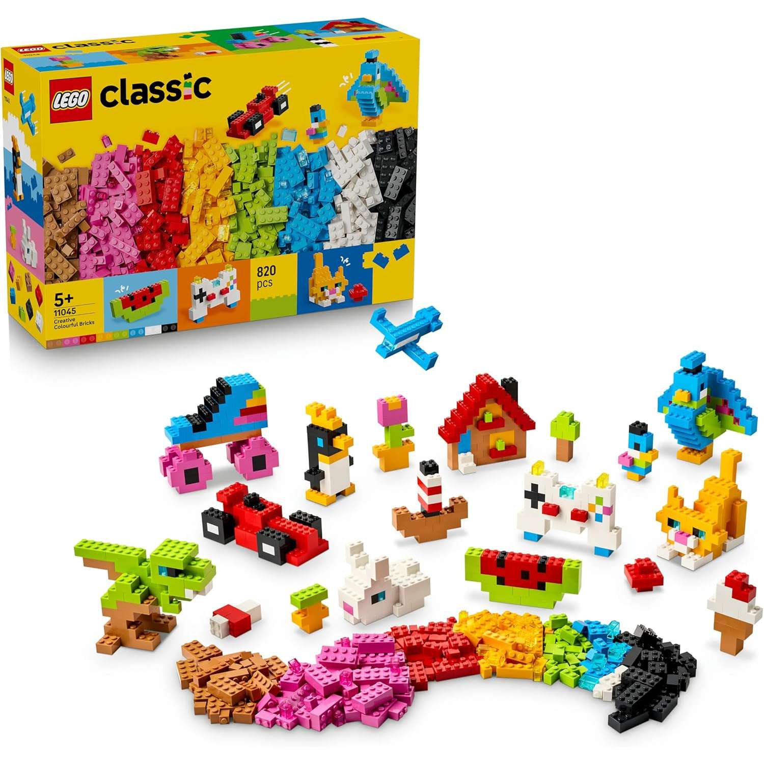 11045 LEGO Classic Mattoncini Colorati Creativi.