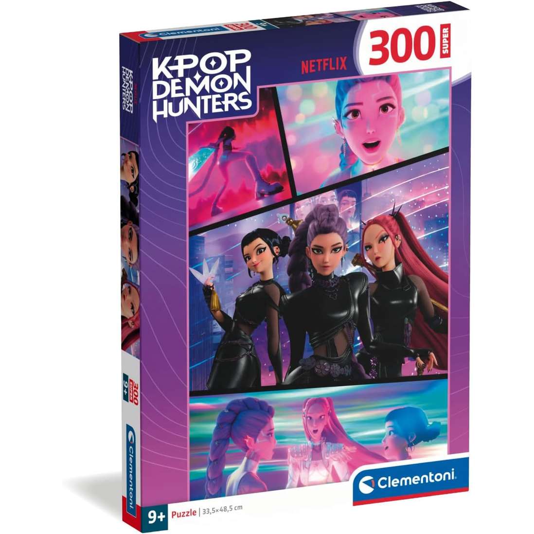 Clementoni Puzzle K-POP Demon Hunters 300 pezzi - immagine 2