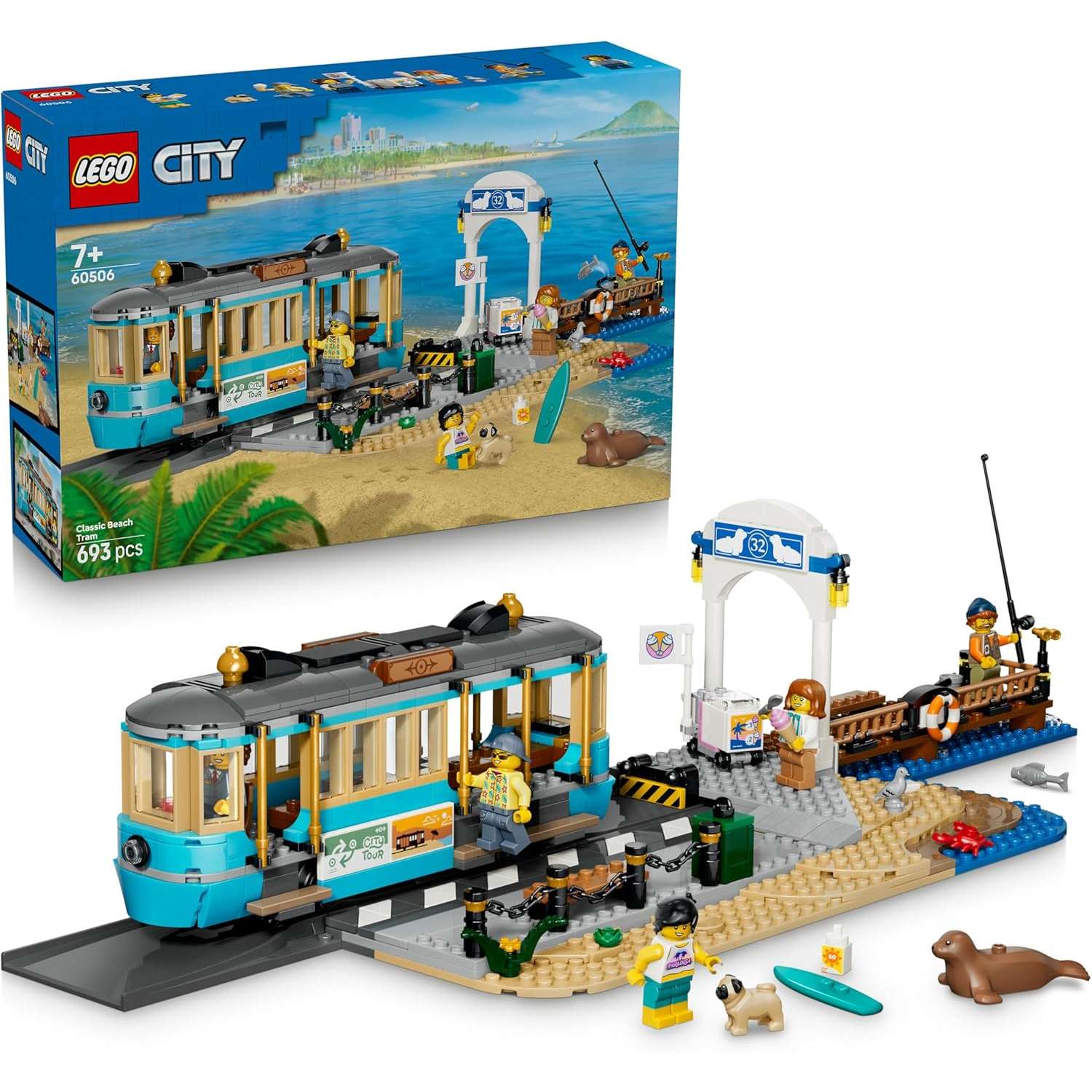 60506 LEGO City Tram Classico della Spiaggia