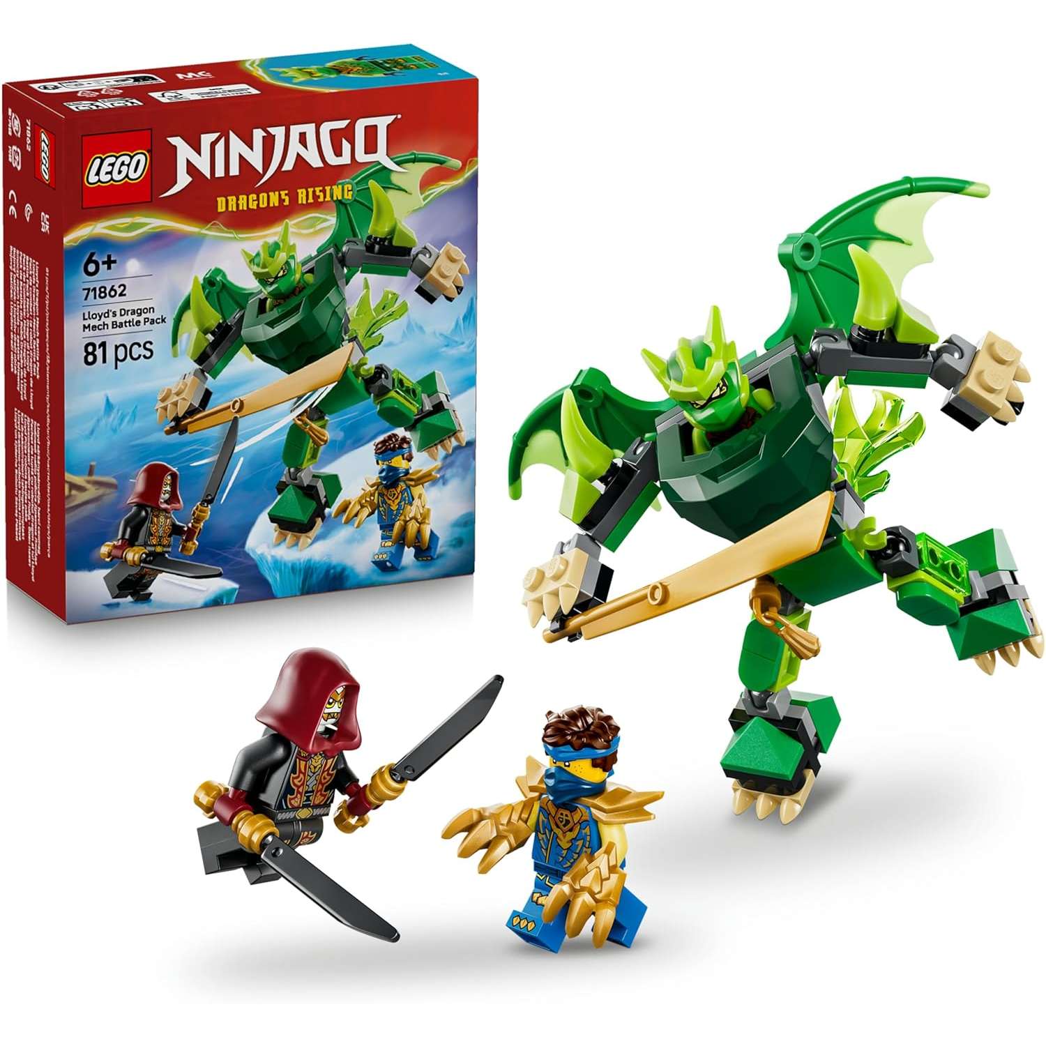 71862 LEGO Ninjago Battle Pack Mech Drago di Lloyd