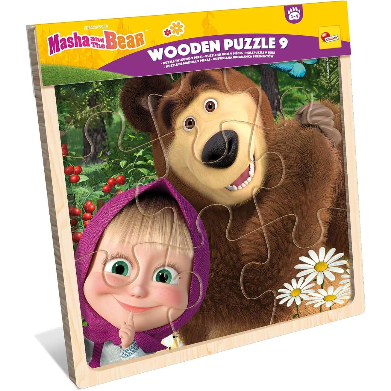 Masha e Orso Puzzle in legno - immagine 2